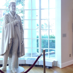 Rotunda exhibit in Harrison Institute