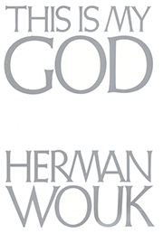 Book cover of 'This is My God' by Herman Wouk, featuring the title and author's name in bold, capitalized letters.