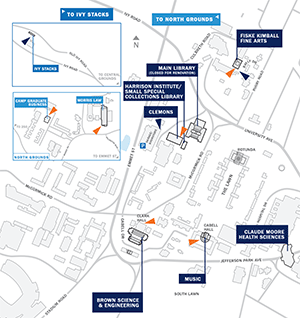 Uva Campus Map