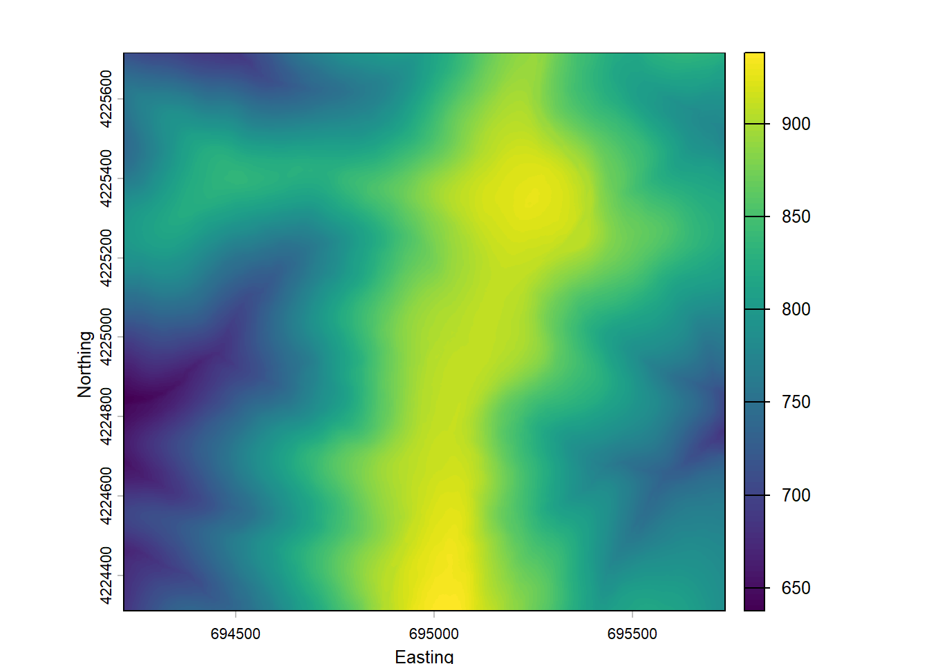 Raster image of some mountains off the Blue Ridge Parkway in Virginia.