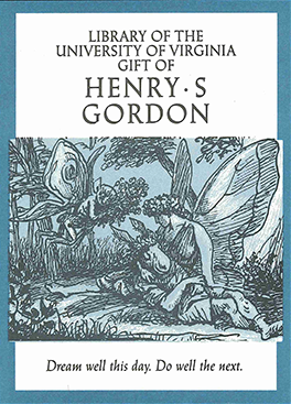 Henry S. Gordon Book Fund