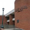 Exterior view of the Claude Moore Health Sciences Library